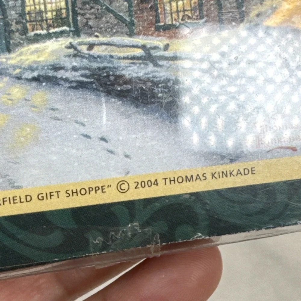 Thomas Kinkade Victorian Christmas 2004 Coasters New In Package